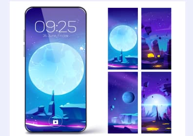 screen illustrations